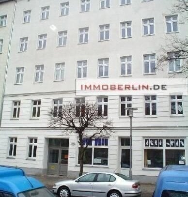 IMMOBERLIN.DE - Sanierte vermietete Altbauwohnung mit Südbalkon in angenehmer Lage