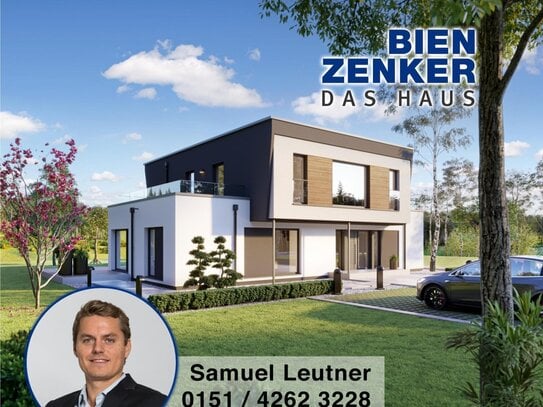 Bien-Zenker: Modernes Einfamilienhaus mit mit zwei sonnigen Terrassen in Rauenberg