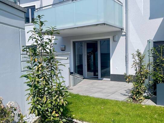 Wohnen mit Anspruch - moderne 2-Zimmer-Wohnung mit Süd-Terrasse in Feldmoching - hoher Freizeitwert