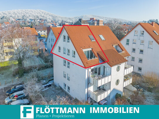 Maisonette-Wohnung in zentraler Lage von Brackwede - Komfortables Wohnen mit Balkon & Tiefgarage!