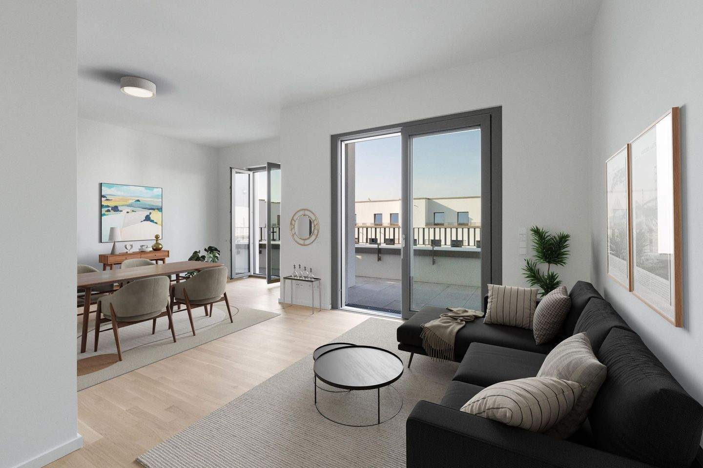 Wunderschöne * 2 Zimmer Staffelgeschoss Wohnung * Einbauküche * Terrasse Süd-/Westausrichtung - Foto 1