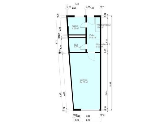 Top Lage Nähe Rotkreuzplatz U1/U7, 1 Zimmer ETW, provisionsfrei, Lift, TG-Platz