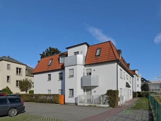 (EF0858_M) Dresden: Mickten, kleines ruhiges Apartment mit Stellplatz und Balkon nahe der Elbe, Service mgl.