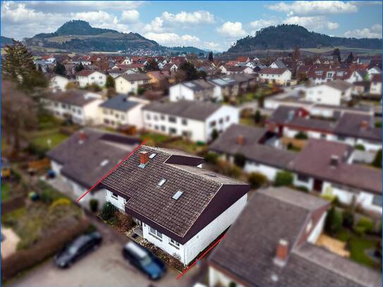 Hilzingen-Familienfreundliche, großzügige DHH mit Garage, in ruhiger Lage; FREI zum 1.3.25 !