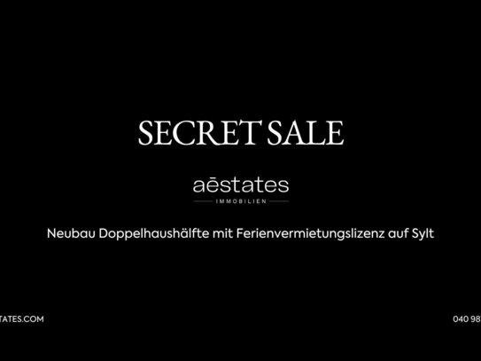 SECRET SALE: Finest Living an der Nordsee.