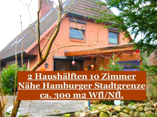 Traumhaus für 2 Familien oder xxl Einfamilienhaus - 10 Zimmer - Kamin - Sauna - riesiger Keller