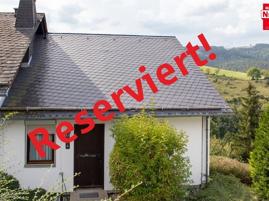 Willingen erleben! Gepflegte ETW mit großem Balkon und toller Aussicht in Schwalefeld