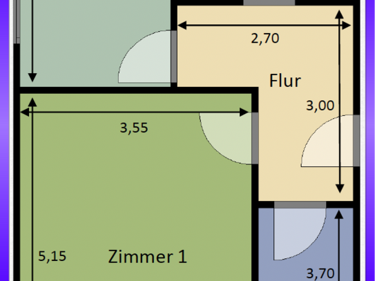 Wilmersdorf bezugsfrei mit Balkon