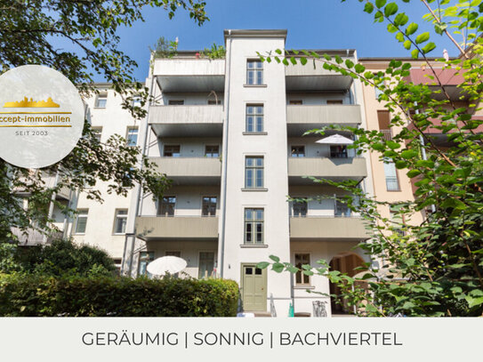 ** Großzügige 2-Zimmer-Wohnung im Bachviertel | Balkon | Parkett | Tageslichtbad **