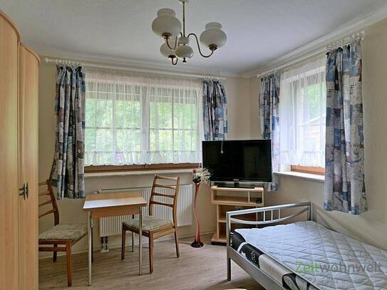 (EF0617_M) Dresden: Kauscha, kleines möblieres Apartment mit Terrasse und sep. Eingang, für Wochenendheimfahrer