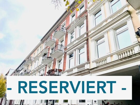 RESERVIERT: RUHIGE ALTBAUWOHNUNG IM HERZEN VON EIMSBÜTTEL