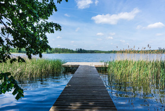 Vollständig saniertes Gästehaus in einzigartiger Wasserlage an der Müritz eigener Bootsanleger