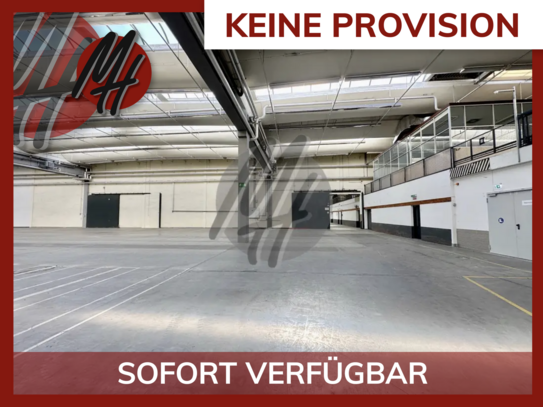 KEINE PROVISION - SCHNELL VERFÜGBAR - Lager-/Produktion (6.100 m²) & Büro (1.000 m²) zu vermieten