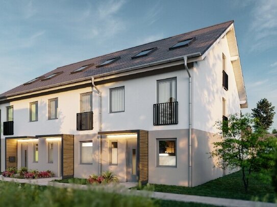 NEUBAU-Reihenmittelhaus in absolut familienfreundlicher Lage von Karlsfeld!