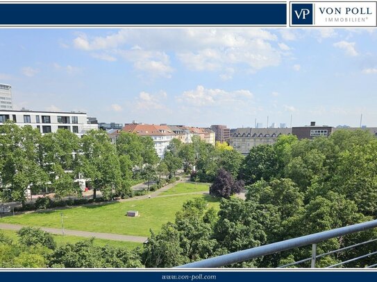 MA Oststadt: Großzügige & helle Stadtwohnung mit Aufzug, Ausblick und zwei Balkonen