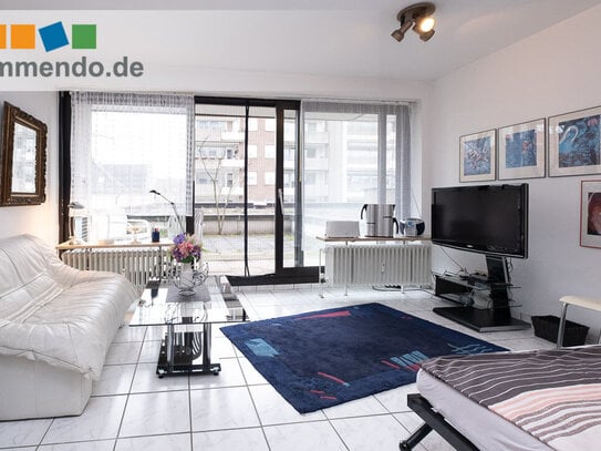 City, ruhiges, Apartment mit Dachterrasse.