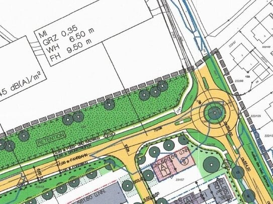 Mischgrundstück 1200 m² für Gewerbe und Wohnen in Feldkirchen-Westerham.