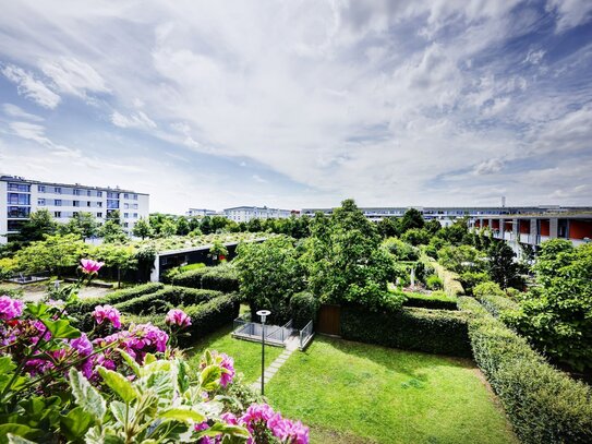 Nähe BUGA-See - ruhige 3 Zimmer-Wohnung mit separaten Nutzergarten