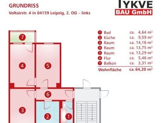 Tolle Wohnung im Ruhigen und Grünen inkl. Wintergarten,