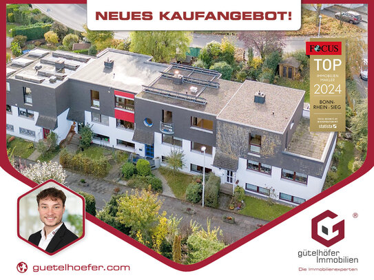 Großzügiges und bezugsfreies Reihenmittelhaus mit Garten und Garage in beliebter Lage von Duisdorf