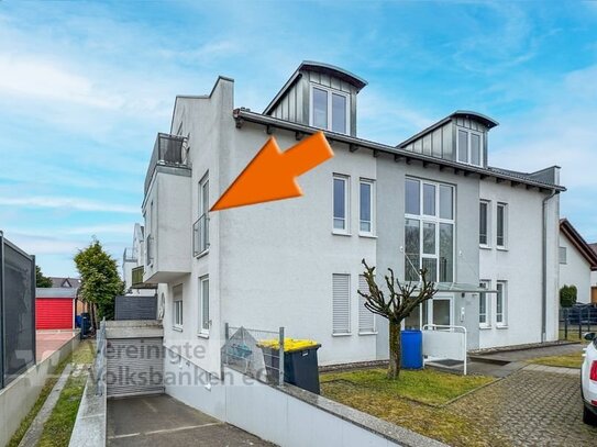 Tolle 3 Zimmerwohnung mit großem Balkon und TG Platz.