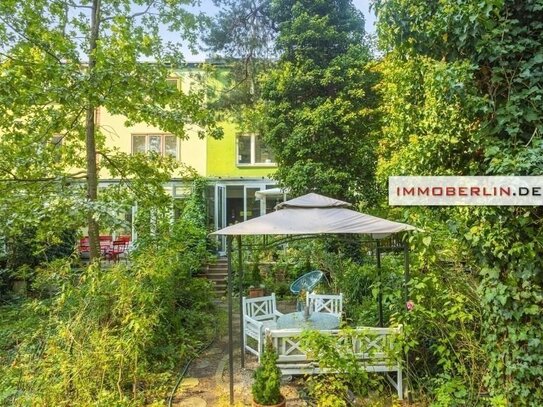 IMMOBERLIN.DE - Toplage Onkel-Tom-Siedlung! Exzellentes Bruno-Taut-Haus mit Gartenidylle