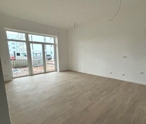 **Neubau** Erdgeschosswohnung mit Terrasse und Gartenanteil!!