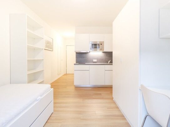 *Voll Möblierte* 1 - Zi.- Wohnung mit EBK + Duschbad auf 20m²!