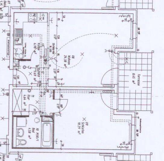 Schöne 2 Zimmer Wohnung im 1. OG mit großem Sonnenbalkon in Rosenthal - Photo 1