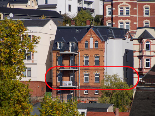 Südbalkon mit Panoramablick - Erstbezug nach energetischer Sanierung