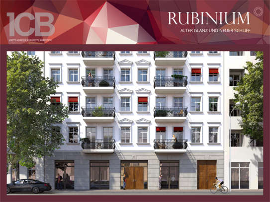 Rubinium City: Premium saniertes City-Apartment im Quartier Savignyplatz