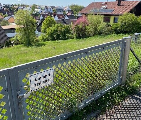 Baugrundstück mit unverbaubarer Sicht