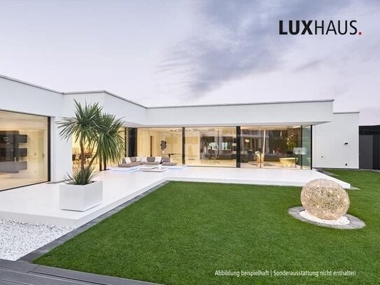 LUXHAUS Bungalow für Individualisten direkt am Yachthafen alles individuell planbar- 100% Wohlfühlklima – 100% Design