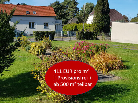 411 EUR/qm Innstrasse 29: Sonnig Bauen mit Eichenbestand