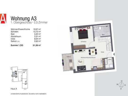 Kurzfristiger Bezug möglich - 4,5-Zimmer-Wohnung - Herdwangen-Schönach