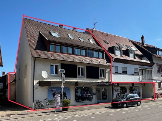 Wohn- und Geschäftshaus in FR St.Georgen mit großem Garten und Innenhof