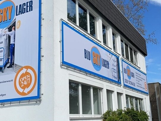 BSL Innen und Außenlager ! Sauber-Sicher-Blu Sky Lager! Videoüberwacht ! Gute Nah- und Fernverkehrsanbindung!