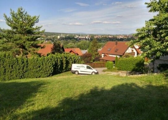 Grundstück mit Blick über Hildburghausen