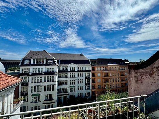 SCHÖNEBERG AM RATHAUS/PARK: TOP-DACHGESCHOSS * LIFT + TERRASSE (vermietet)