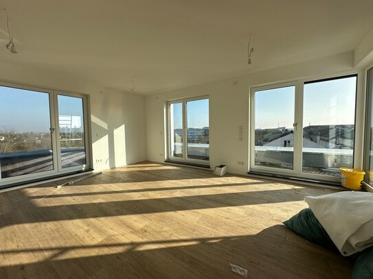 Erstbezug! Penthouse mit Blick auf den Fürther Stadtpark! ~ Stadtnah ~ TG-Stellplatz ~ Aufzug uvm.