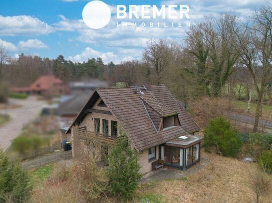 Schönes Einfamilienhaus mit Bauplatz in Feldrandlage