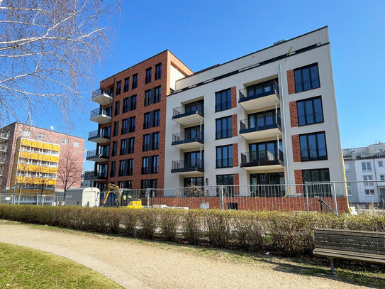 Kleine Erdgeschosswohnung mit Garten auf der Stralauer Halbinsel