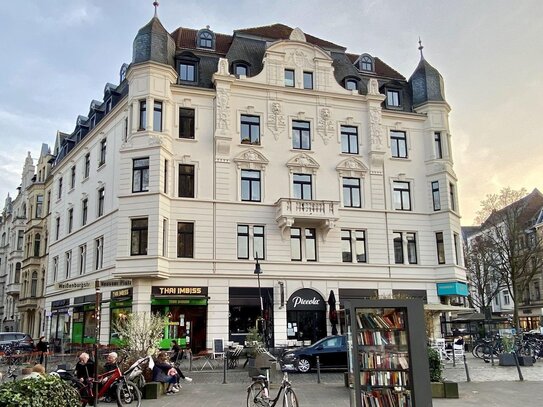 Blick auf die Agneskirche