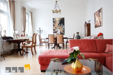 Komplett Möbliert/Furnished Accommodation in: Friedrichstadt. 2 Schlafzimmer Wohnung im Zentrum