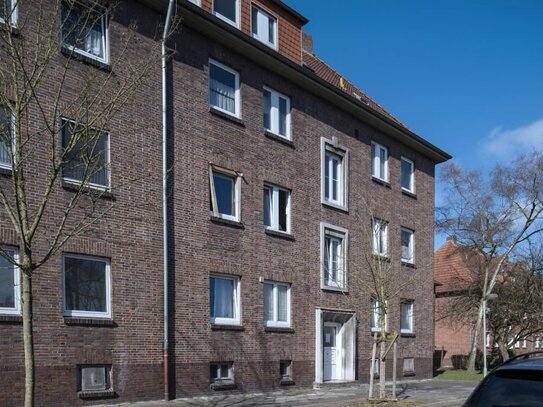 2-Zimmer-Wohnung mit Dusche im 1. Obergeschoss in Wilhelmshaven - Nähe Zentrum !!!