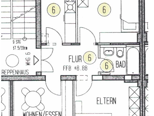 Bezugsfreie 3 Raum mit Balkon in der Äußeren Neustadt zu verkaufen