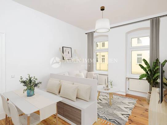 62qm große 2-Zimmer-Wohnung mit Balkon sofort verfügbar in Friedrichshain!