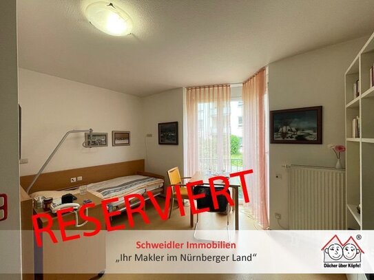 Vorsorge im Alter oder solide Kapitalanlage! 1-Zimmer-Pflegeapartment (EG) im Jahnpark in Forchheim