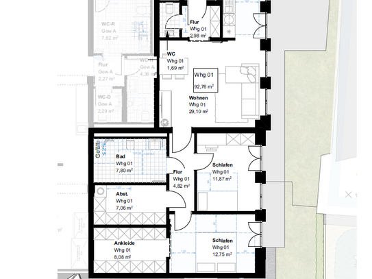 Neubauwohnung im Zentrum von Emsbüren (WHG 1)