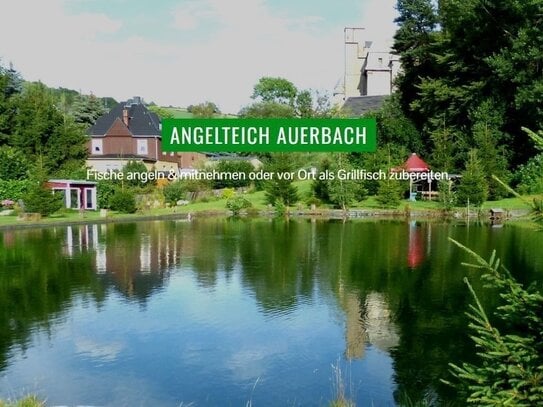 Mieten im März + Gutschein für Angelteich in Auerbach !